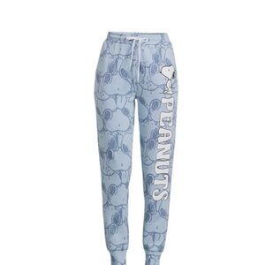 Peanuts Snoopy Graphic Joggers - Brand New